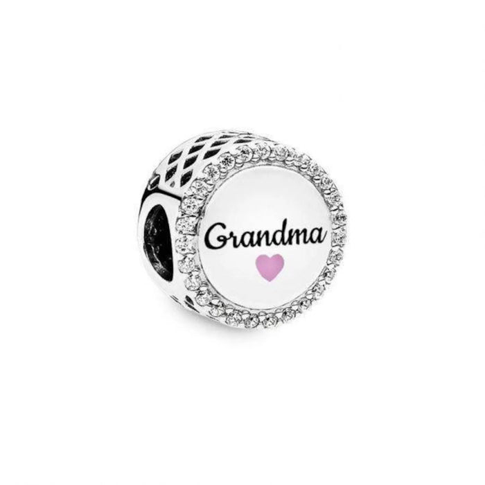 FINAL SALE - Pandora Grandma Heart Charm
