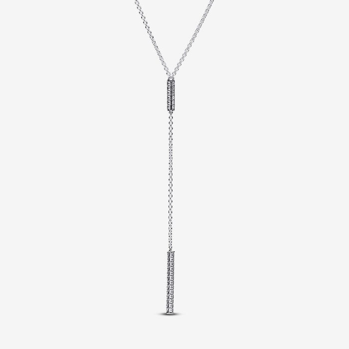 FINAL SALE - Pandora Pave Prism Drop Necklaces