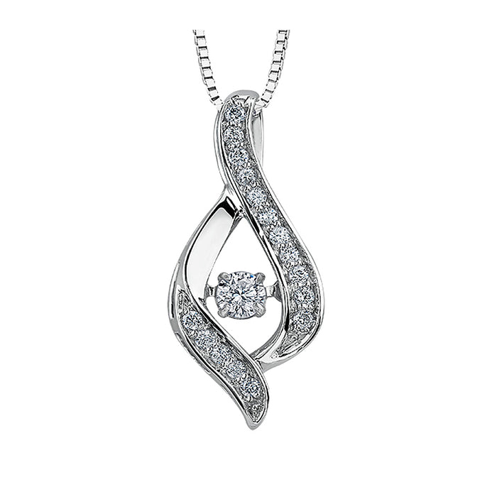 .25CT Diamond Twist Necklace