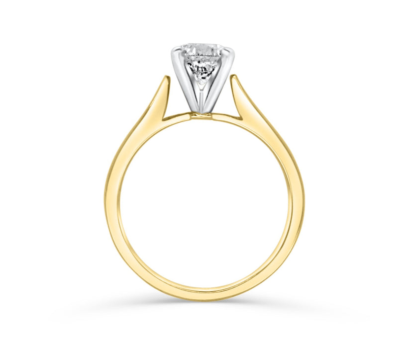 1.03CT Solitaire Engagament Ring