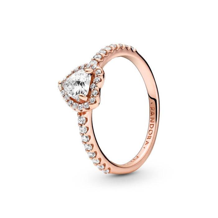 FINAL SALE - Pandora Sparkling Elevated Heart Ring
