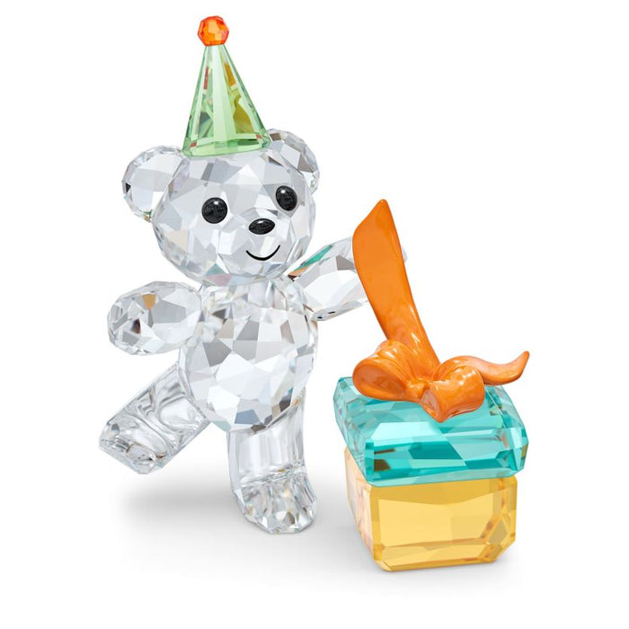 Swarovski Kris Bear: Best Wishes Crystal Figurine