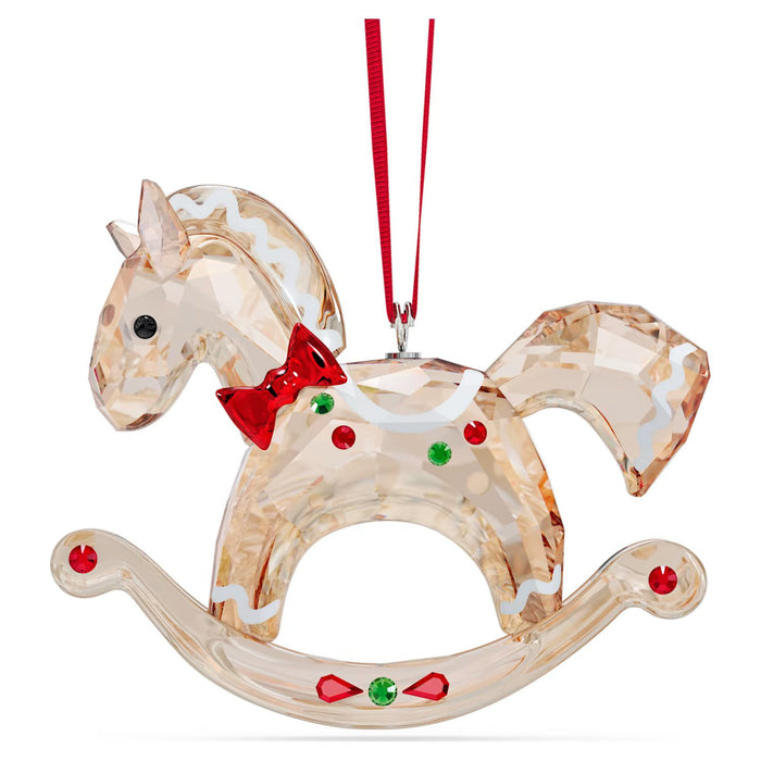 Swarovski Holiday Rocking Horse Crystal Ornament