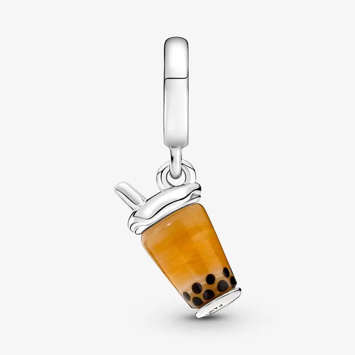 FINAL SALE - Pandora Glass Bubble Tea Dangle Charm