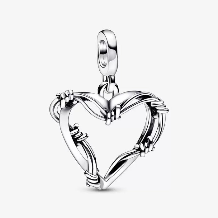 FINAL SALE - Pandora ME Wire Heart Medallion Charm