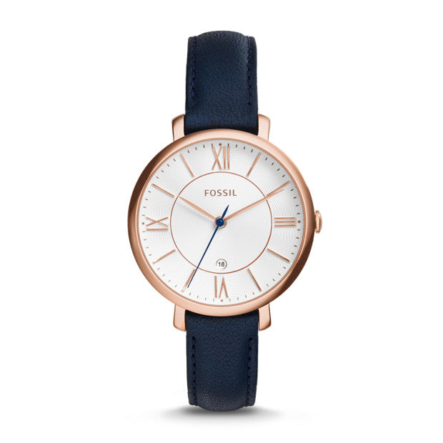 Fossil Jacqueline Watch: Navy