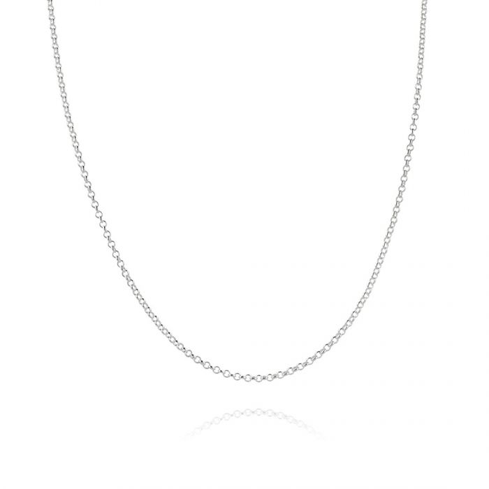 .75mm Sterling Silver Rolo Chain