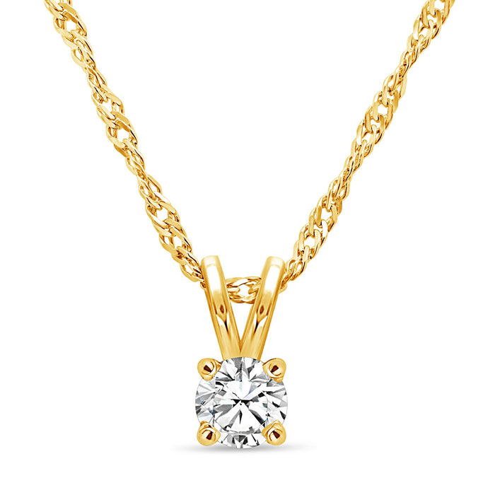 .15CT Bogart's Diamond Solitaire Pendant and Necklace