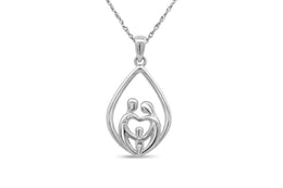Sterling Silver Family Necklace