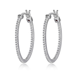 Elle Rodeo Drive 30x20MM Hoop Earrings