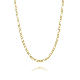 10KT Yellow Gold Figaro Chain