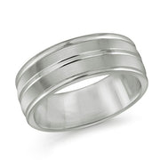 8mm Tungsten Eclipse Wedding Band