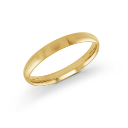 3mm Yellow Gold Women's Wedding Band