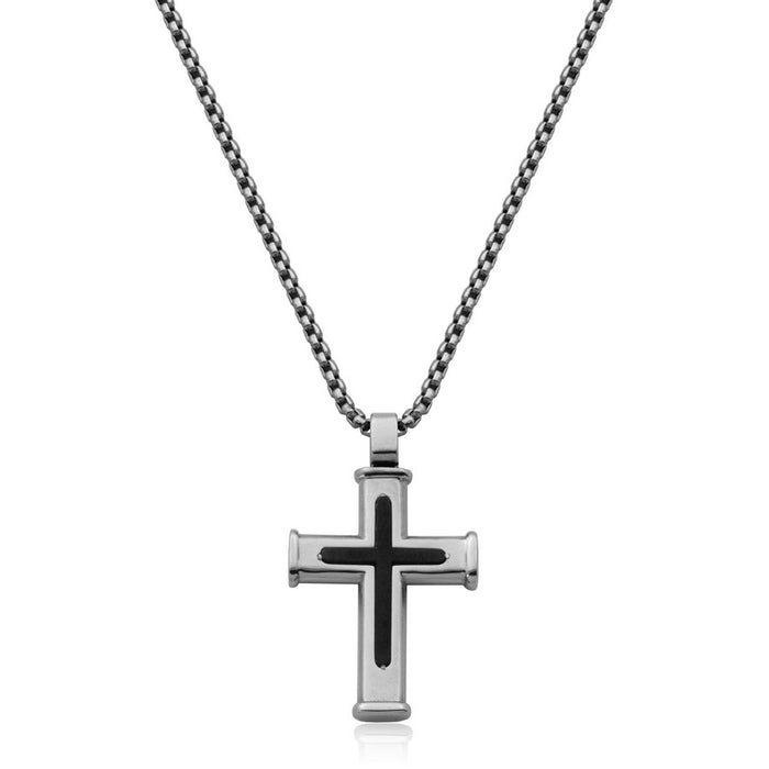 Steelx Stainless Steel Cross Necklace