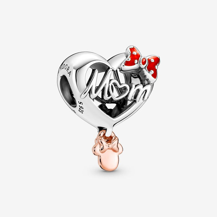 FINAL SALE - Pandora Minnie Mom Heart Charm