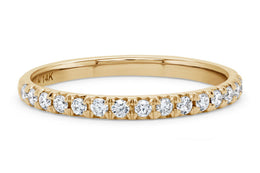14KT Yellow Gold .25CT Diamond Wedding Band