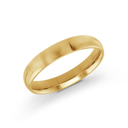4mm Yellow Gold Women's Wedding Band