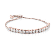 Italgem Stainless Steel 4mm Bolo Tennis Bracelet