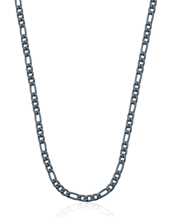4.5mm Steelx Stainless Steel Figaro Chain