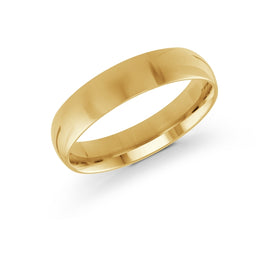 5mm Yellow Gold Women's Wedding Band