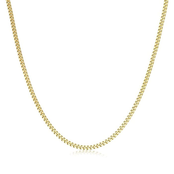 3.2mm Yellow Gold Plated Chain