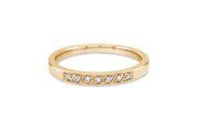 Yellow Gold & Diamond Band