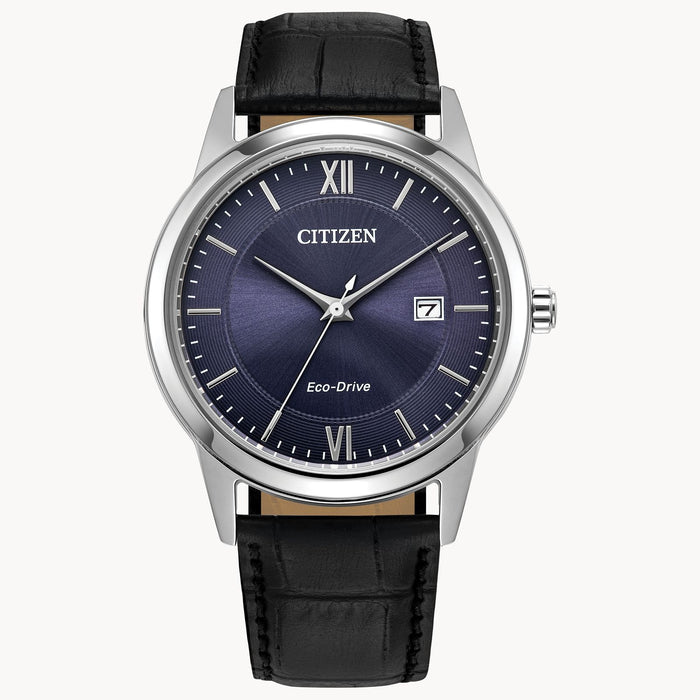 Citizen Classic Leather Blue Dial Watch