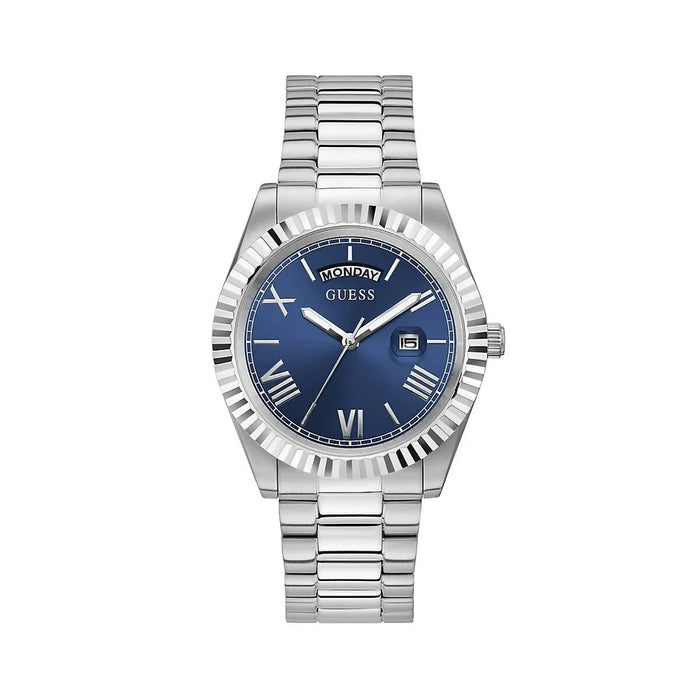 Guess Stainless Steel Watch: Blue