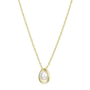 Elle Luna Pearl Sterling Silver Necklace