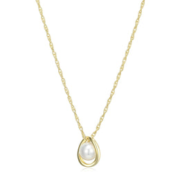 Elle Luna Pearl Sterling Silver Necklace