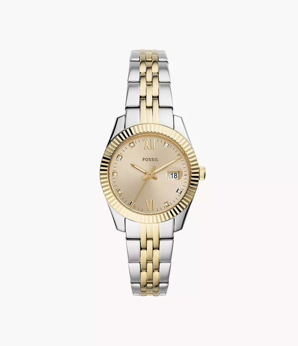 Fossil Stainless Steel Two Tone Watch