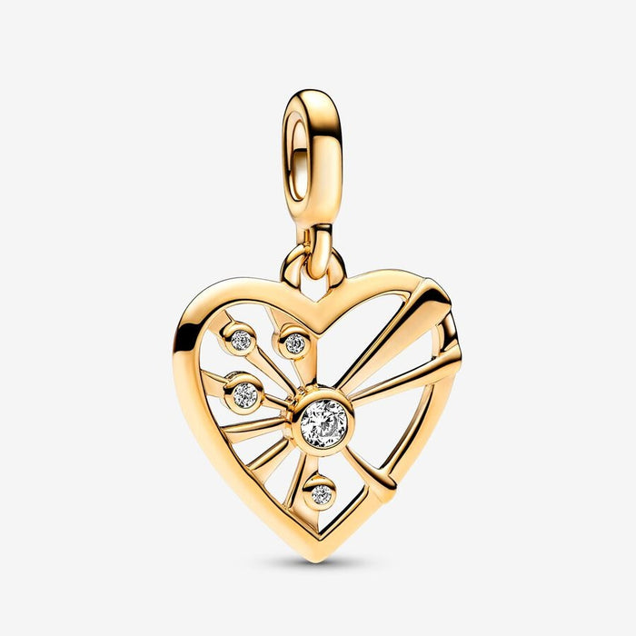 FINAL SALE - Pandora ME Heart Rays Medallion Charm