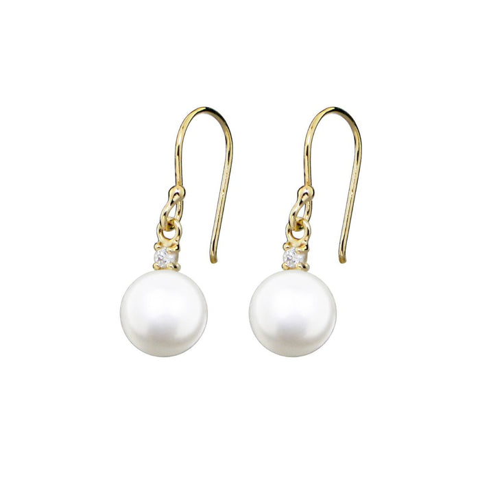 Casablanca Dancing Pearl Hook Earrings