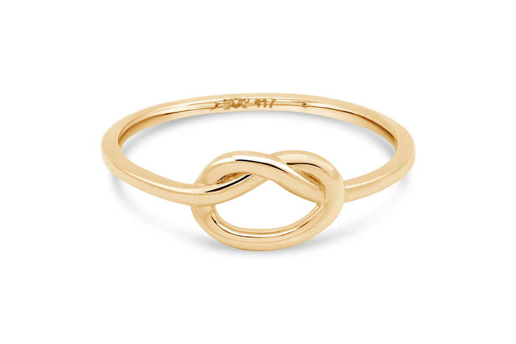 Yellow Gold Knot Ring