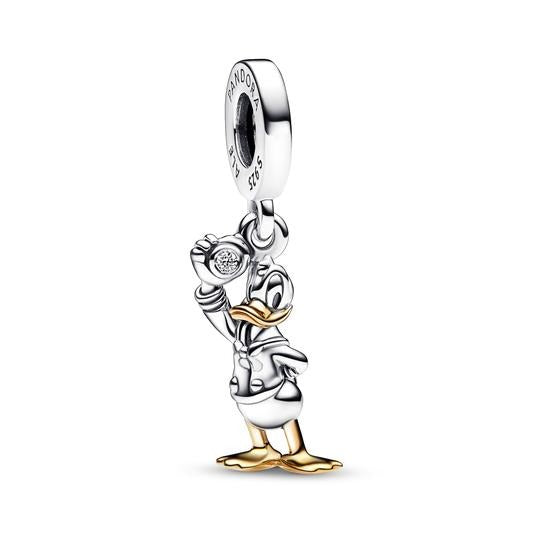 FINAL SALE - Pandora Disney 100th Anniversary Donald Duck Charm