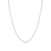 Italgem Stainless Steel Rose Diamond Cut Chain