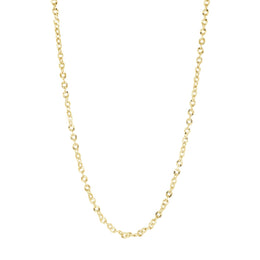 Italgem Stainless Steel Yellow Diamond Cut Chain
