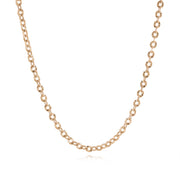 Italgem Stainless Steel Rose Diamond Cut Chain