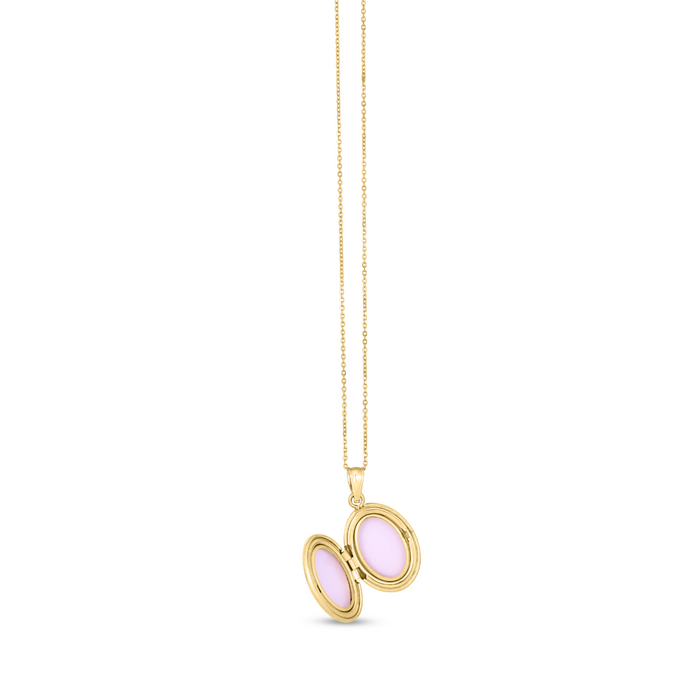 14KT Yellow Gold Locket Necklace