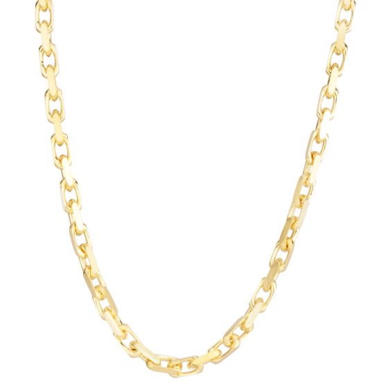 Yellow Gold French Cable Chain