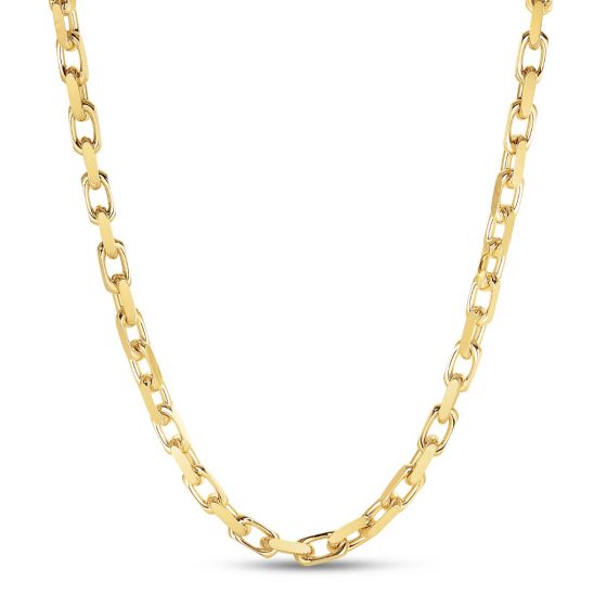 Yellow Gold French Cable Chain