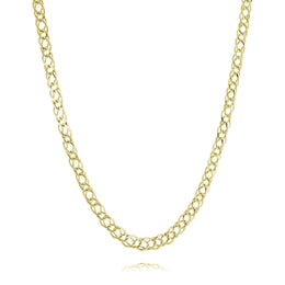 Italgem 5.2MM Stainless Steel Yellow Men's Nona Link Chain