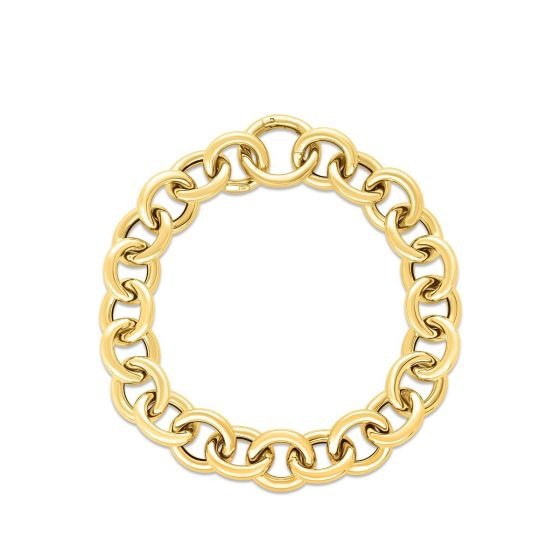 Yellow Gold Fancy Link Bracelet