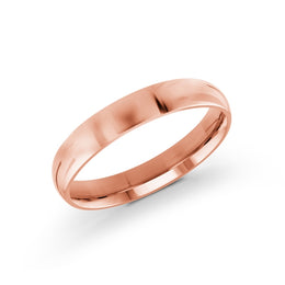 4mm Rose Gold Women's Wedding Band