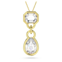 Swarovski Dextera Mixed Cut Gold Tone Necklace
