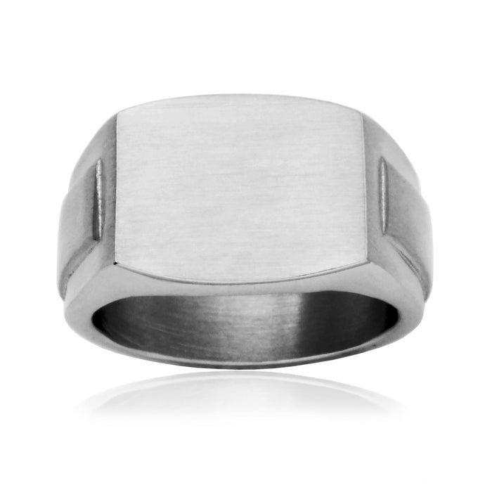 Steelx Signet Ring