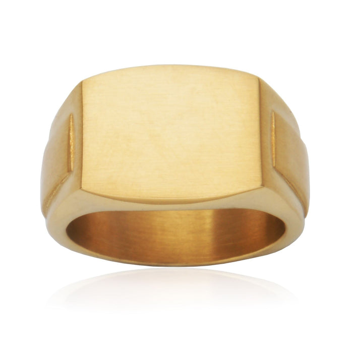 Steelx Gold Tone Ring