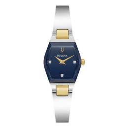 Bulova Gemini Blue Dial Women's Watch