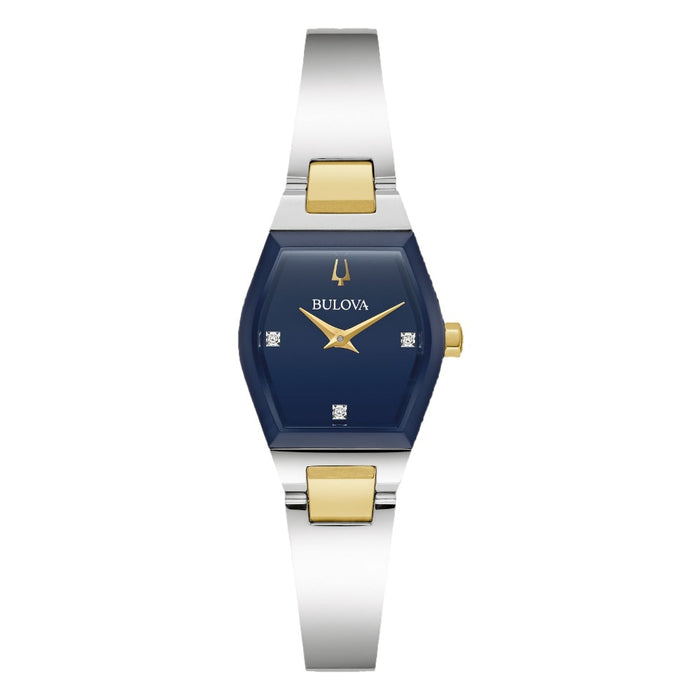 Bulova Gemini Blue Dial Watch