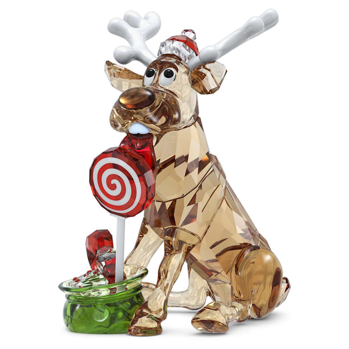 Swarovski Holiday Cheers Reindeer Figurine